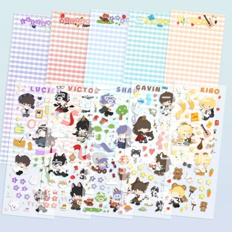 

Love and Producer Toy Sticker Anime Lucien Victor Stickers Cute Toys Hobbies Collect Gift Graffiti Notebook Hand Account Decor