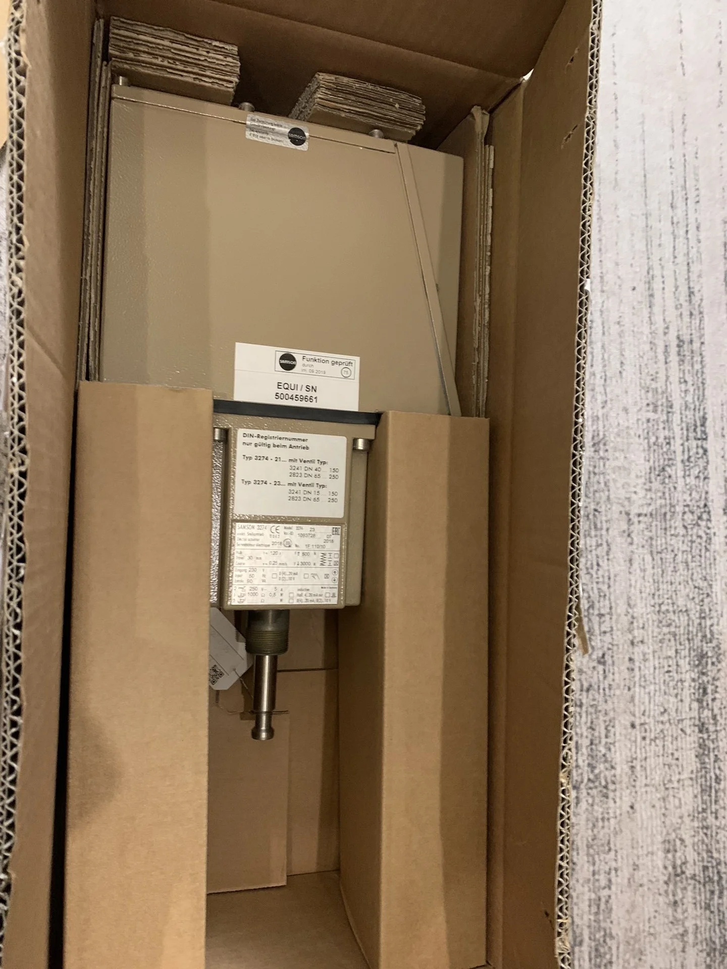 Новый оригинальный подходит для Samson клапан кондиционера позиционный 3274-23 1093728