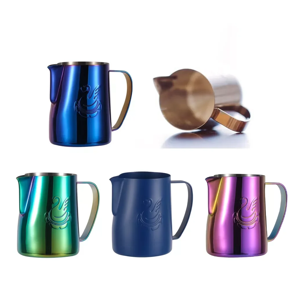 

400ML Elegant Swan Stainless Steel Coffee Pitcher Milk Frothing Cup Cream Maker Barista Craft Espresso Latte Art Jug Tool