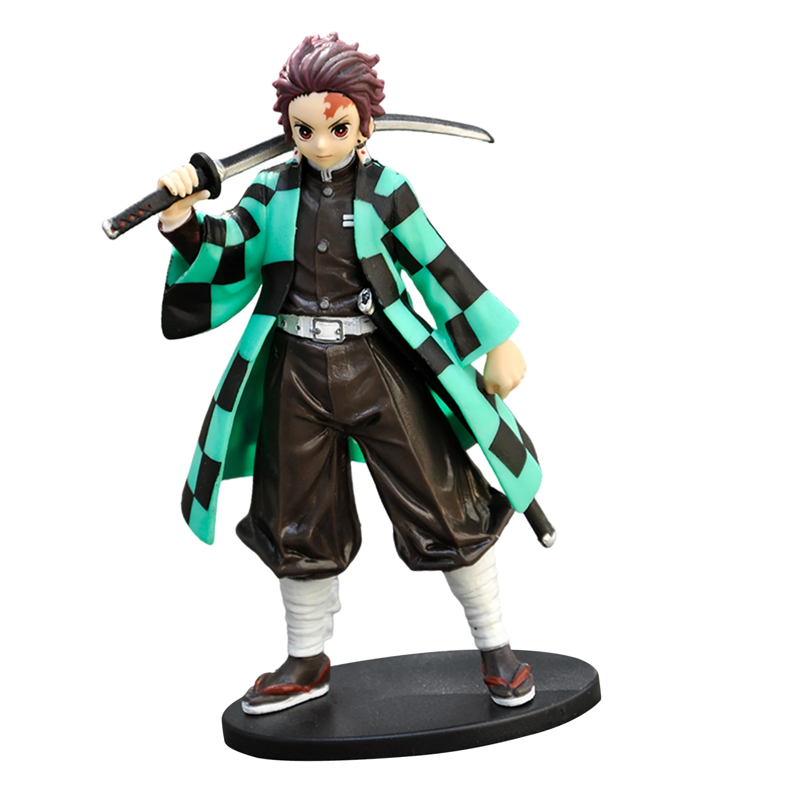 

Anime 15CM Demon Slayer Figure Kimetsu No Yaiba Figure Kamado Tanjirou Action Figure Agatsuma Zenitsu Warrior PVC Model Toys