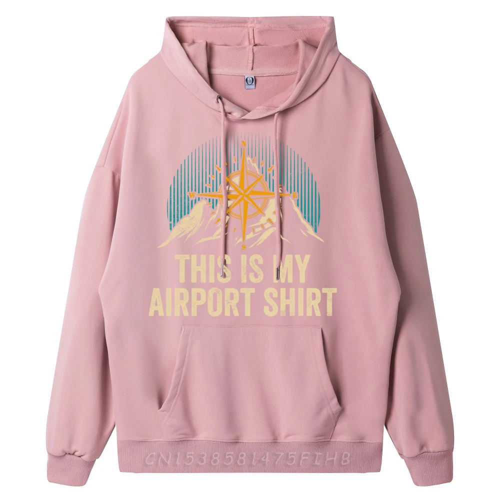 This Is My Airporhoodie Airplane Trip Aircraft Travel Черные футболки с рисунком Дышащая и впитывающая