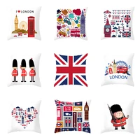 fashion british london pillowcae england flag pillow case for living room bedroom home decor home decoration modern 40x40 45x45