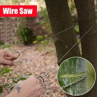 wire saw steel rope hand chain saw portable travel camping hiking hunting climbing survival tool mini carpentry tools hand tools