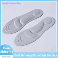 4d insole stretch breathable deodorant running cushion insoles for feet man women insoles shoes sole orthopedic pad memory foam