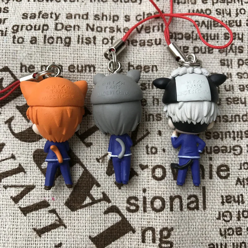 Takara Tomy Фрукты корзина Tohru Honda Sohma Kyo Yuki Gacha подвеска анимационные периферийные