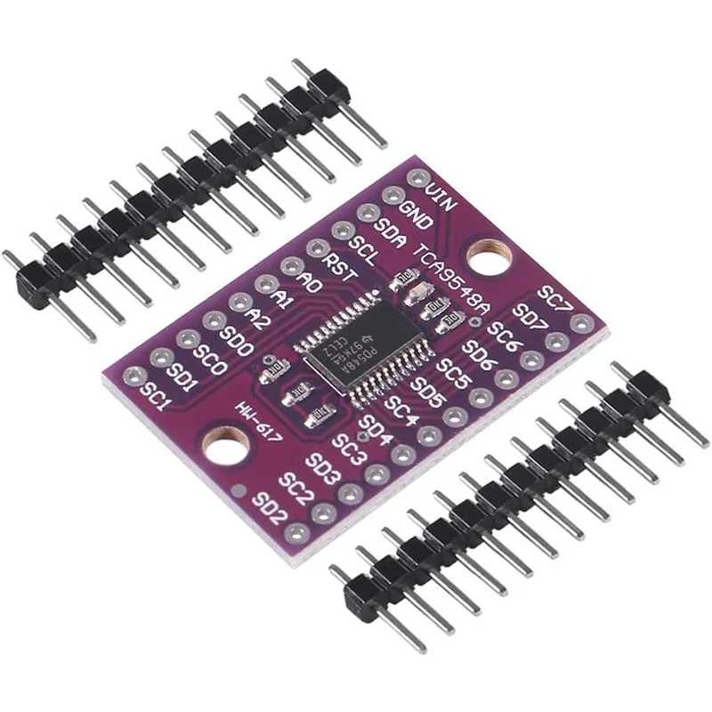 TCA9548A 1--8 8-контактный I2C 8-канальная многоканальная плата расширения Модуль IIC