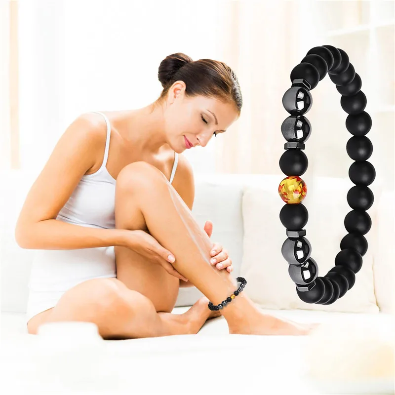 

Lymphatic Drainage Magnetic Bracelet Magnetic Lymph Detox anklet Slimming Magnetic Therapy anklets Health Care for Women men