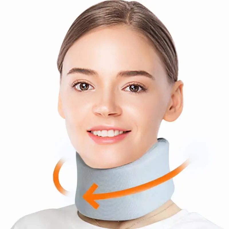 

Neck Brace Cervical Collar Fixed Neck Brace Lightweight Soft Cervical CollarImmobilizer Collar Support Neck Traction Device Neck