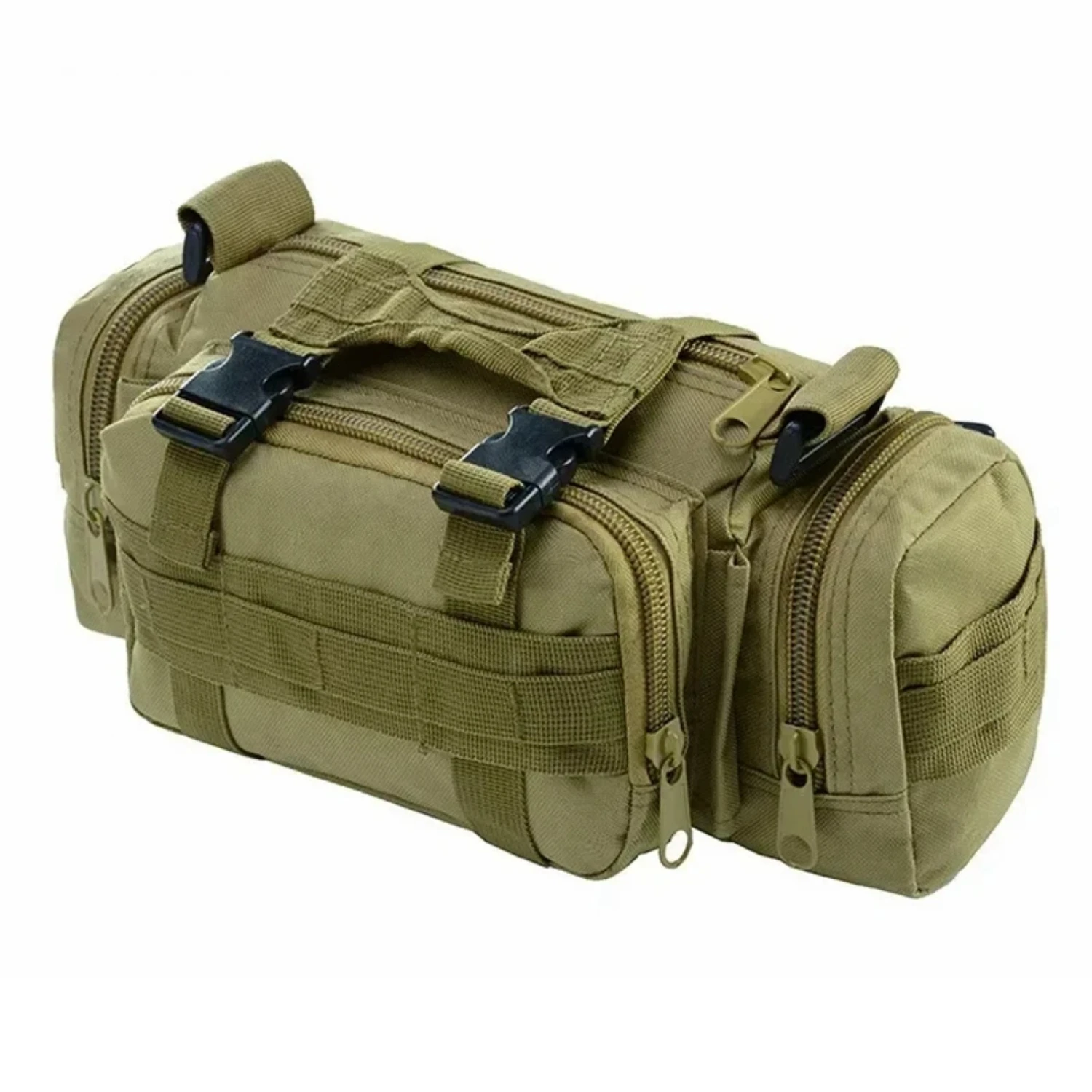 Outdoor Hiking Waist 600D Waterproof Oxford Climbing Shoulder Bags Fishing Camping Pouch Chest