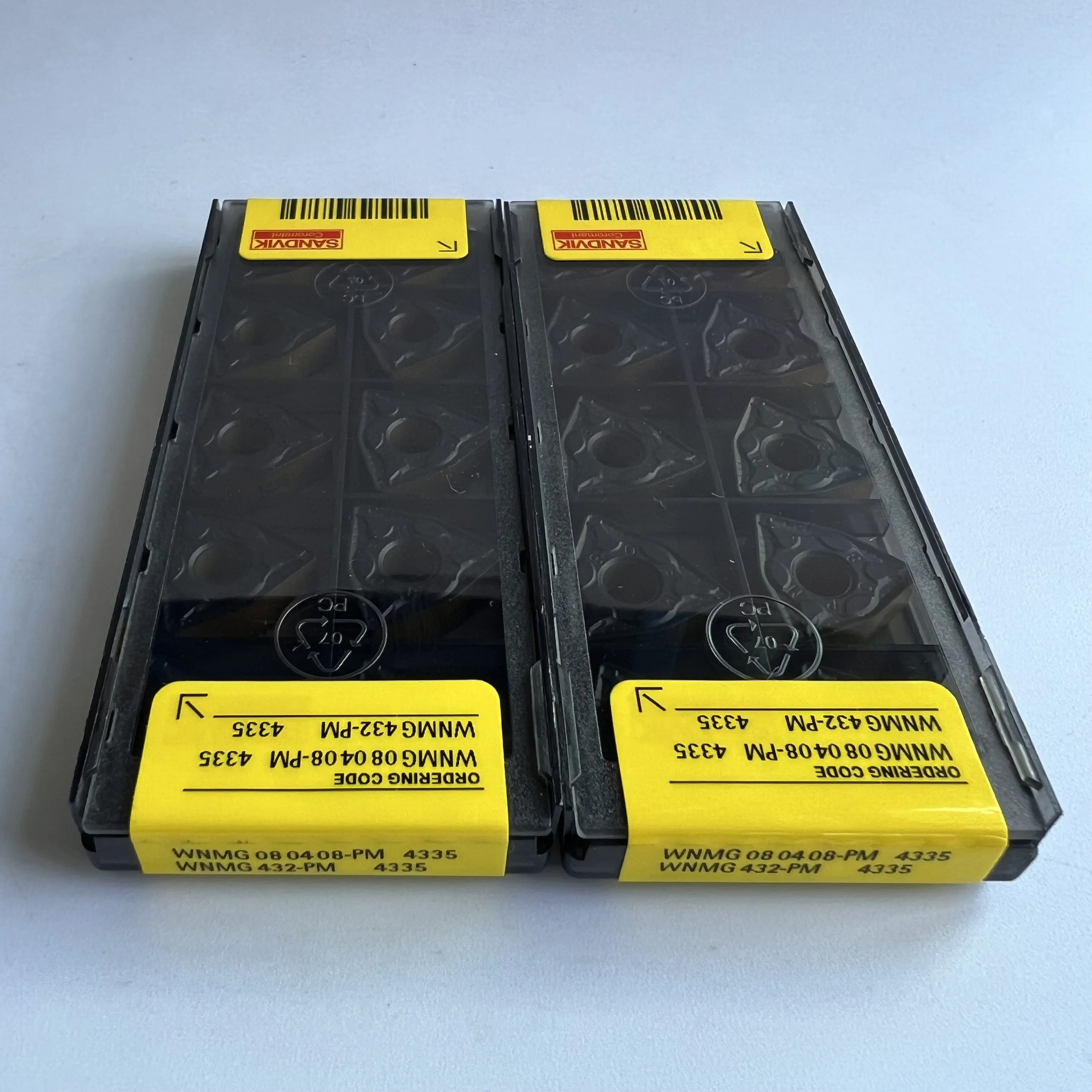 10 шт. карбидные лезвия CNC WNMG080408-PM 4335