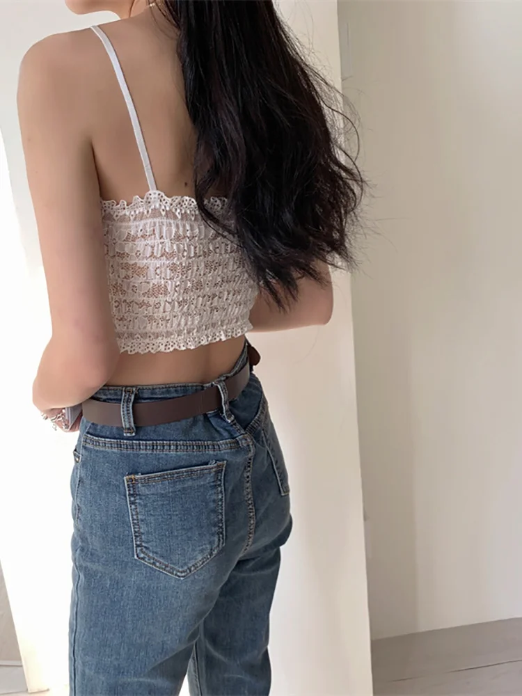 Женский Топ Из Искусственной Кожи ITOOLIN Бюстгальтер С Мягкой Чашкой Сексуальный Y2K