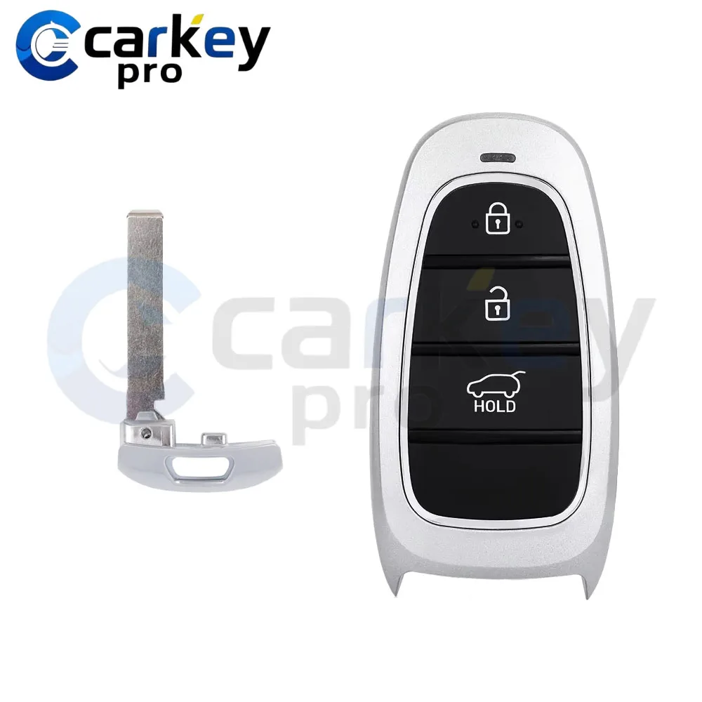 Фото Автомобильный ключ Carkeypro с 3 кнопками, 433 МГц, 95440-S1600, чип 47, для Hyundai Santa Fe 2022 года №2