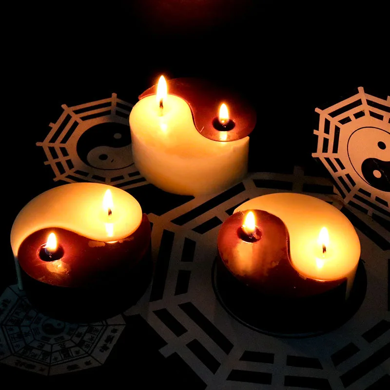

Силиконовая форма «сделай сам», 3D формы для свечи и мыла Инь-Янь, форма для ароматизированной свечи и воска, пластырь из смолы для рукоделия, ...