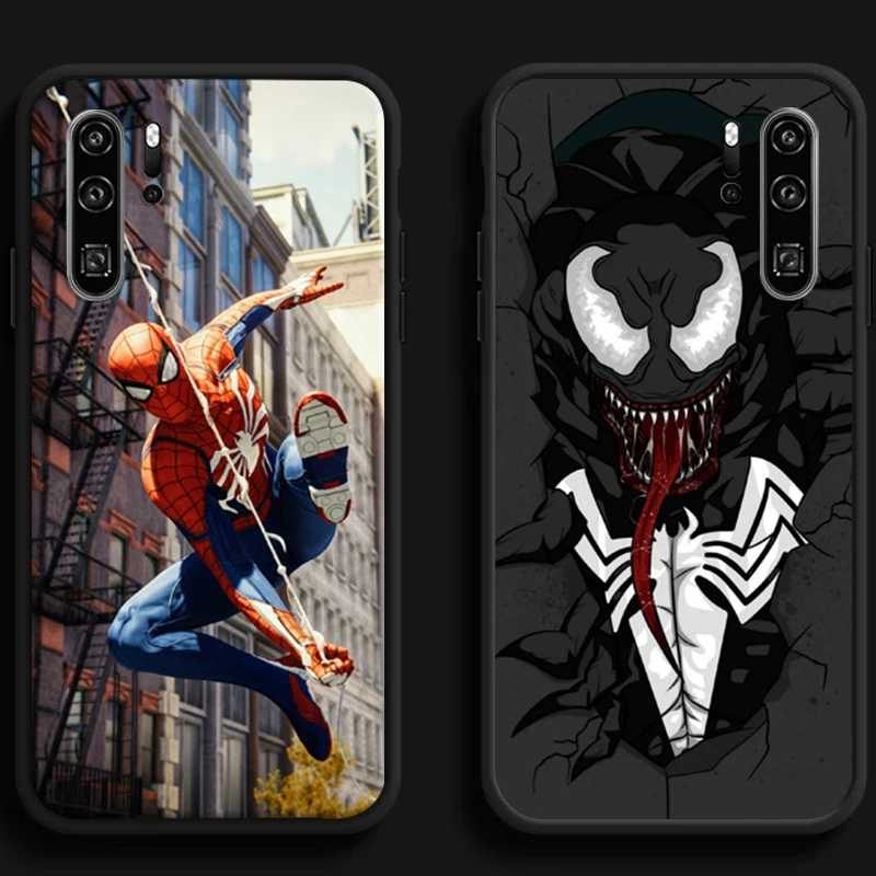 

Marvel Spiderman Phone Cases For Huawei Honor Y6 Y7 2019 Y9 2018 Y9 Prime 2019 Y9 2019 Y9A Cases Soft TPU Carcasa Back Cover