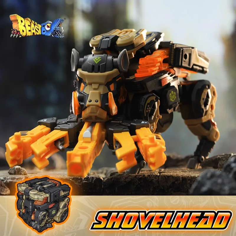 

New Product 52TOYS [BEASTBOX] Shovel Head BB-57 Wild Boar Transformational Toy Decoration Trendy Play Hand Made Birthday Gift
