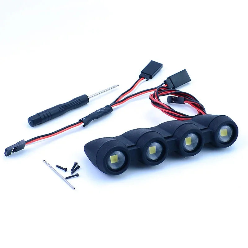 Фото Для 1/7 Hyper Go MJXRC 7303 C3 RC автомобили грузовик MJX моделирование передний прожектор капот свет №2