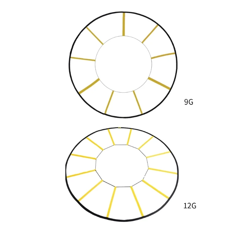 

Круглая Гибкая лестница для тренировок по скорости лестница для футбола, скоростная, Футбольная фитнес-лестница, тренировочное оборудование