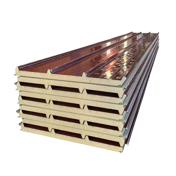 Полиуретановые сэндвич-панели для наружной стены и крыши