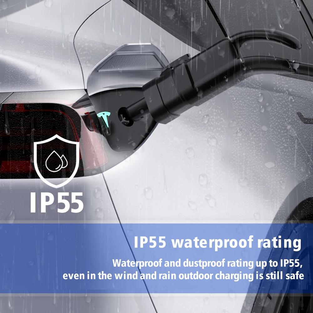 Зарядное устройство для электромобиля LONLINK CCS1 to NACS Tesla Ev Адаптер 250 А 1000 В зарядная