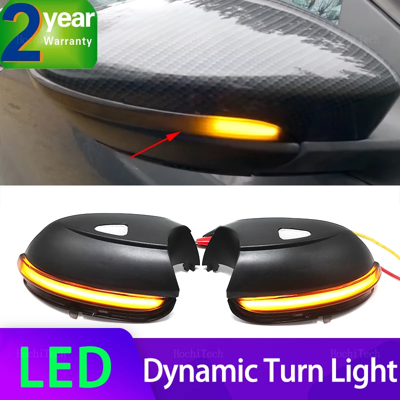 Для VW Passat B7 CC Scirocco MK3 Jetta MK6 EOS Beetle R светодиодный динамический поворотный сигнал