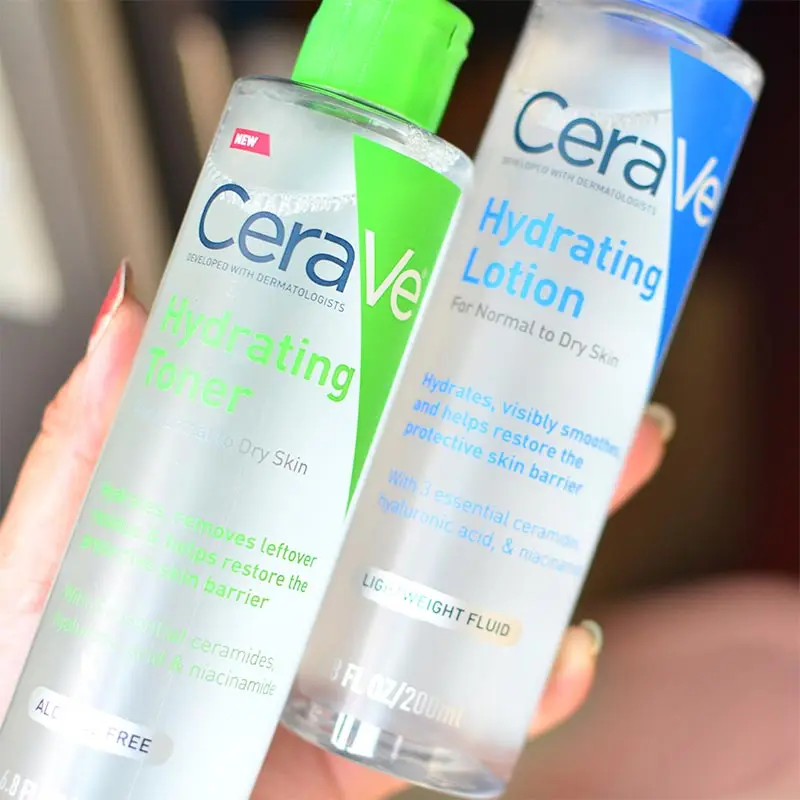 

200ML CeraVe Face Hydrating Toner Repairing Essence Hydrating Moisturizing Oil Control Shrink Pores Facial Skincare Product