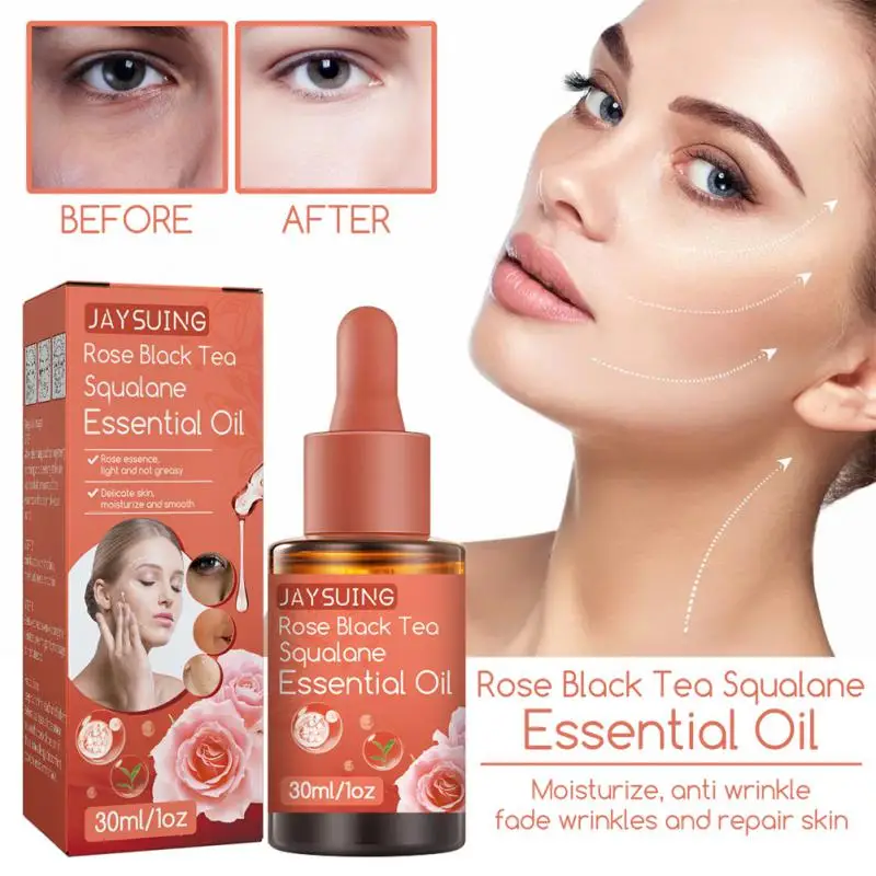 

30ml Deep Anti Wrinkle Serum Rose Oil Anti Aging Lifting Firming Fade Fine Lines Face Improve Shrink Pores Collagen Moisturizing