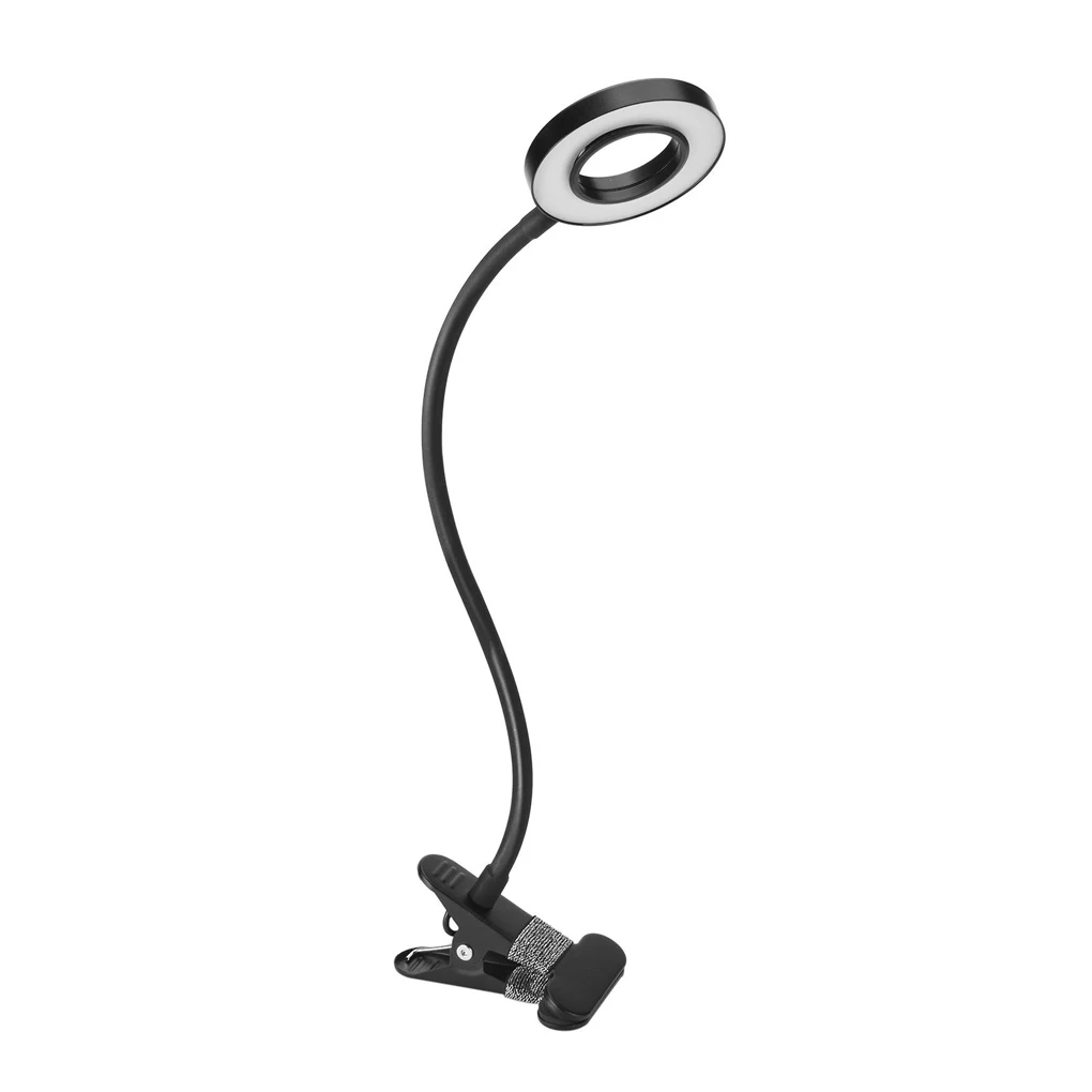

Clip Light LED Adjustable Brightness Dimming Reading Study Lamp Bendable Portable Gooseneck Desk Lighting Accessory