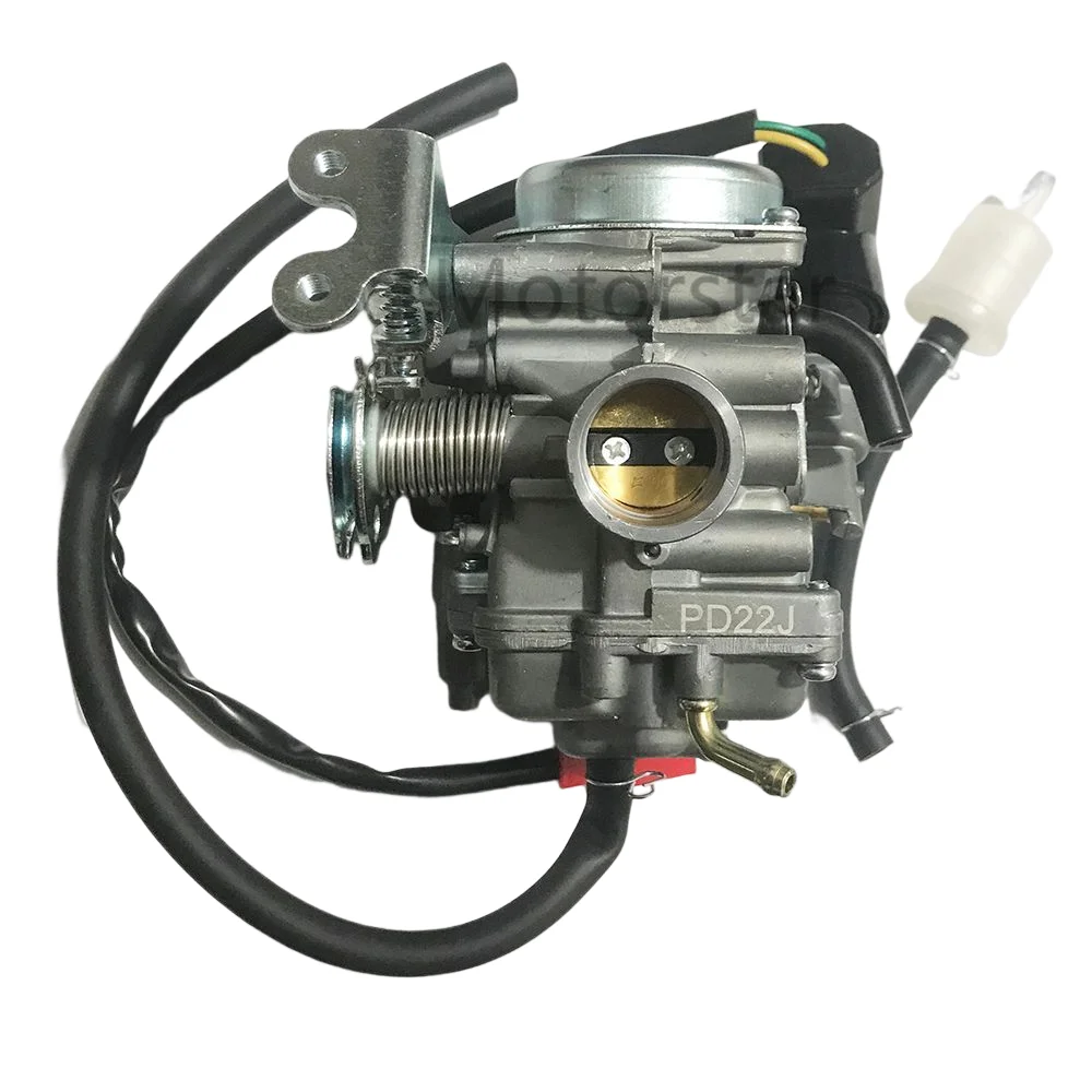 

Карбюратор PD22J для китайского 50cc 60cc 80cc 100cc 139QMB 139QMA 149QMG CVK для 22 мм GY6 двигателя скутера 100CC-125CC карбюратор для мопеда