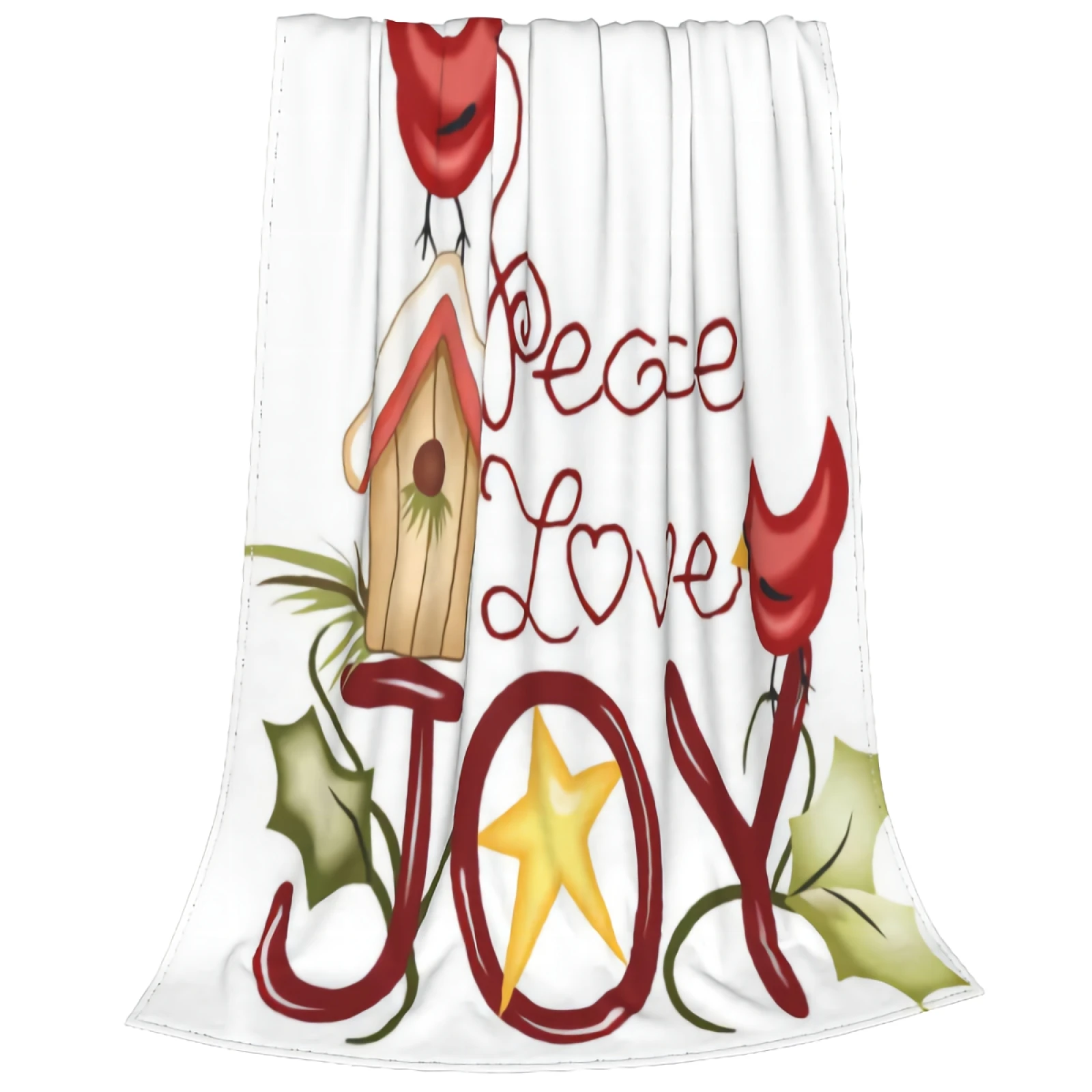 

Anyako, это красивый кардинал-это государственная птица Вирджиния, фланелевое одеяло, ультра-мягкое удобное одеяло Cardinal Bird