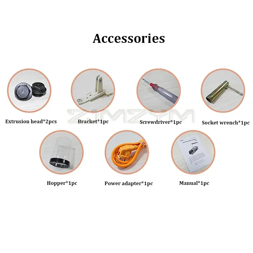 Экструдер для 3D-нити/генератор 3D-нить Настольный расходный материал 3D-печати 1 75
