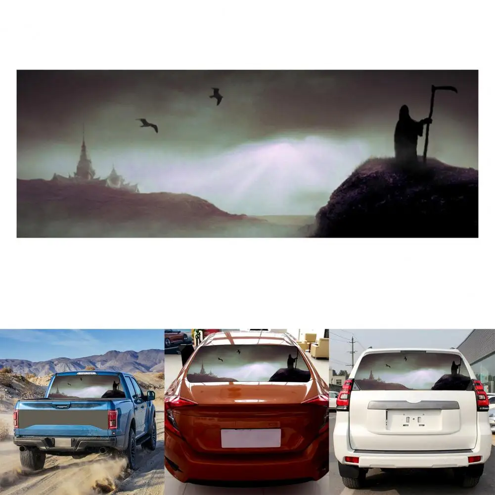 Декоративная наклейка 3D эффект волк племя Тотем необычный страшный уникальный