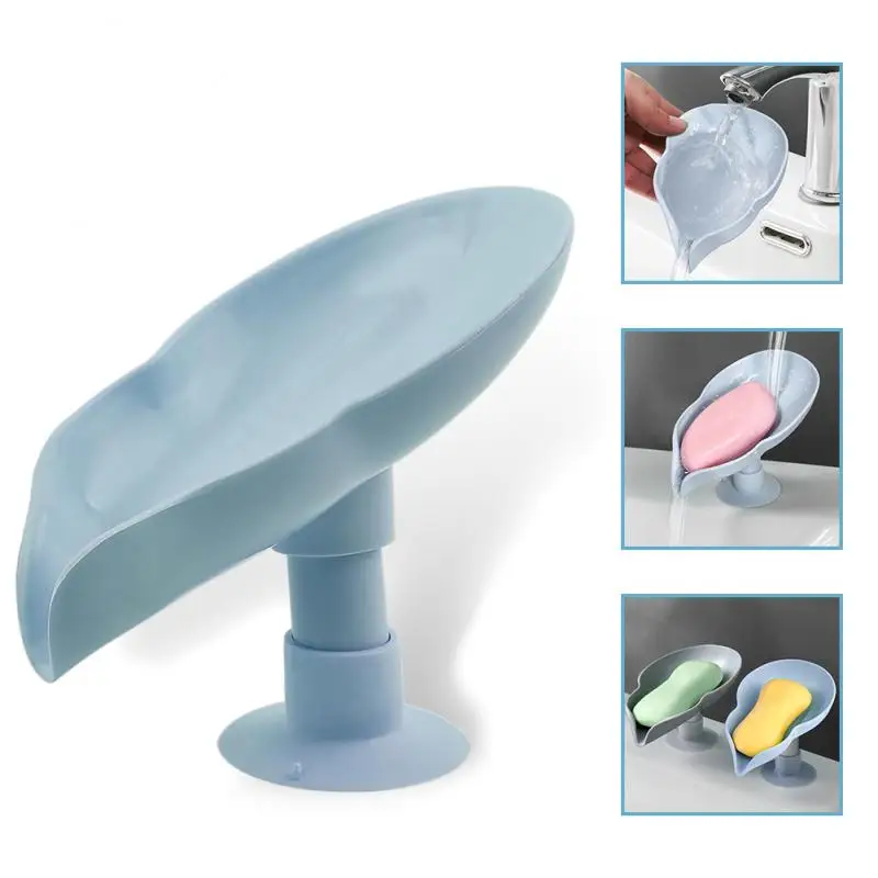 

Holder Dish Storage Plate Tray Portable Soap Bathroom Supplies Gourd Shape Soap Holder Drain Soap Box Bathroom Shower Soap