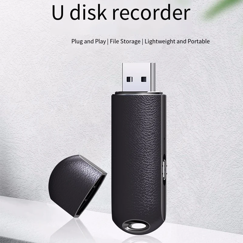 

SRUTON Wireless U Drive Recorder Automatic Saving 32GB Audio Recorder Drive Excellent Denoising Ability for Office Businessmen