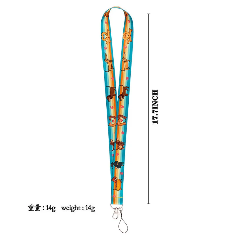 Брелок для ключей многофункциональный аксессуар в виде таксы собаки брелок