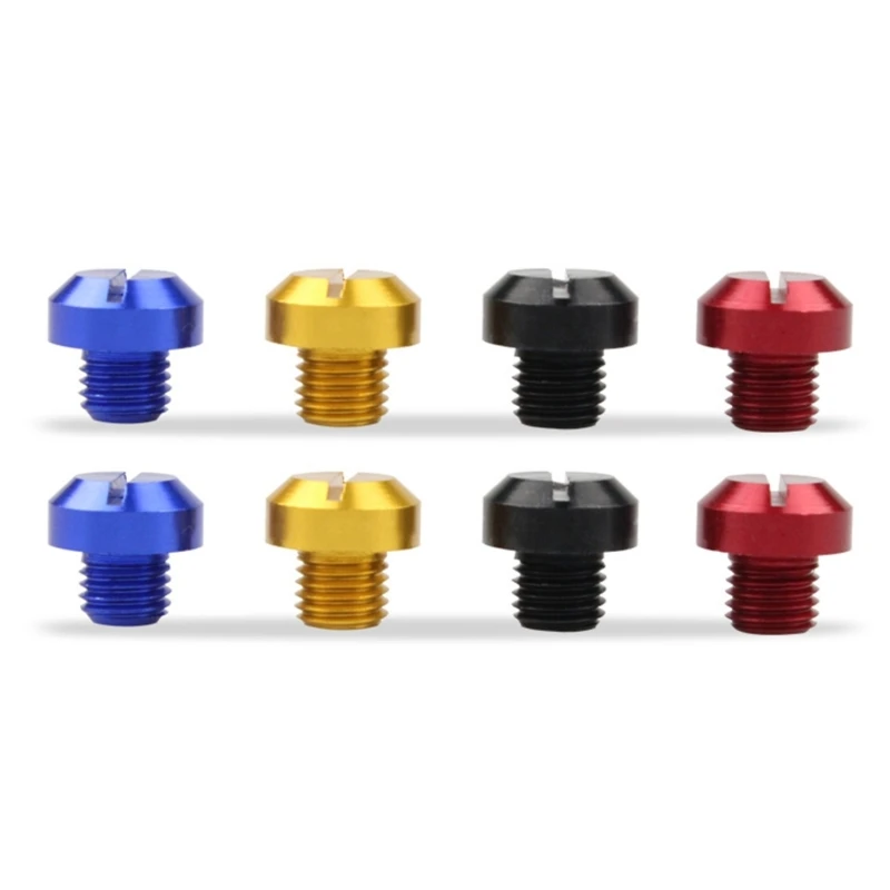 

03KB 2-Piece Universal Motorcycle M10x1.25 Mirror Hole Plugs Aluminum Alloy Easy Installation Compatible for Motorbikes