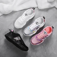 summer popular sports casual shoes bear comfortable bottom hollow out breathable laser dazzle color fashion shoes