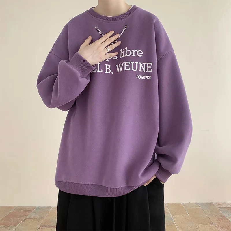 

Men's Fashion Oversized Luxury Vintage Social Sweatshirts Anime Pattern Stylish Pullovers Harajuku Plus Size Tops Clothing Dazn