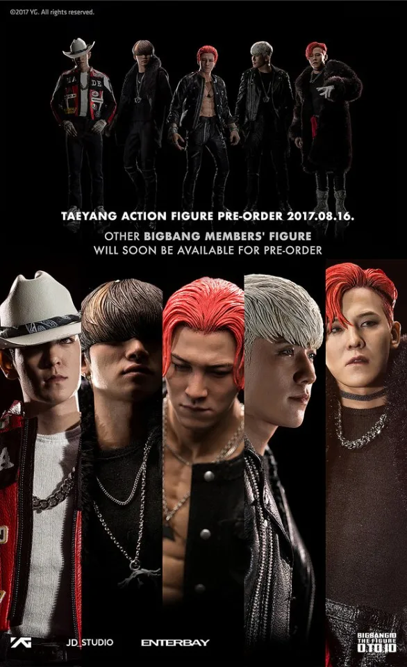 In Stock EnterBay 1/6 Soldier Human Rights G-Dragon G.D. Korean