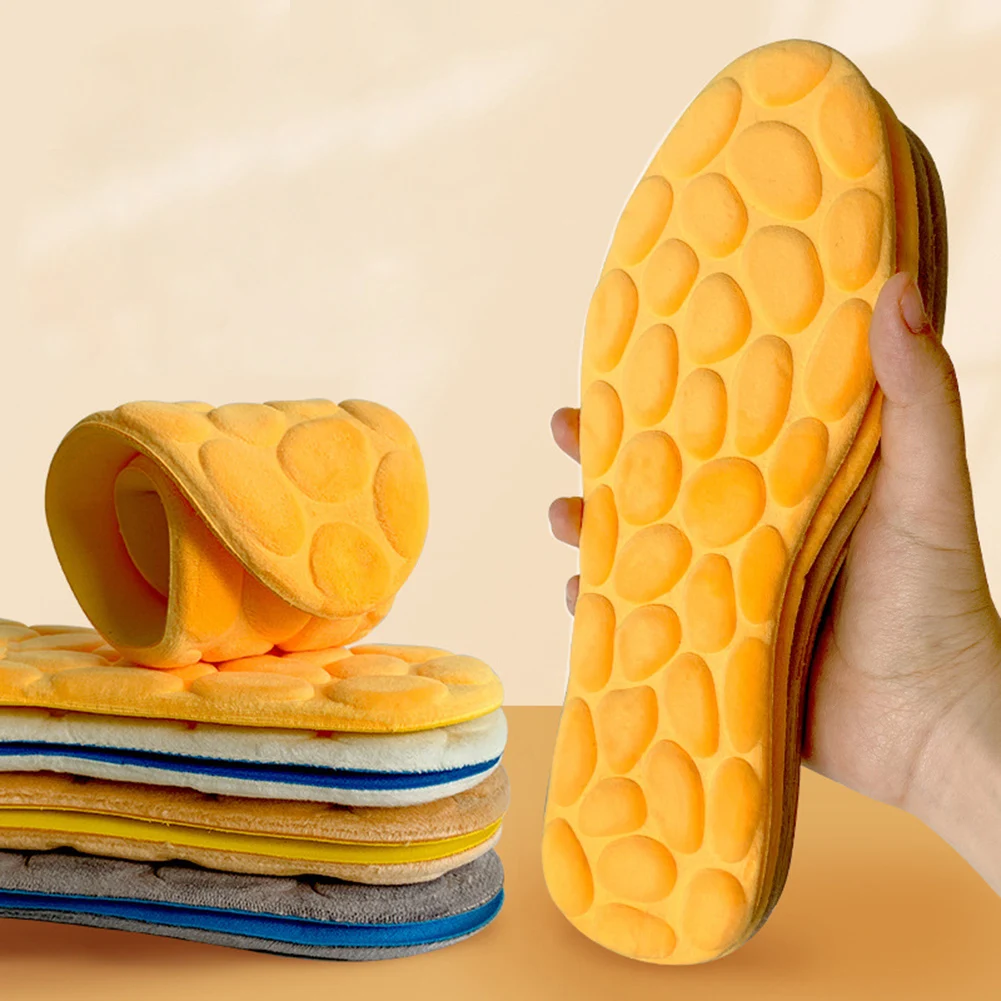 

Plush Massage Memory Foam Insoles For Shoes Sole Breathable Cushion Sport Running Insoles For Feet Orthopedic Insoles