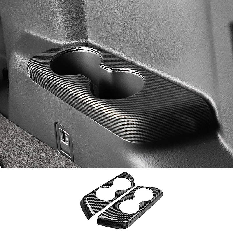 

Toyota Highlander XU70 Kluger 2020-2024, Держатель Для Чашки На Заднем Сиденье, Рамка, Крышка, Аксессуар, АБС-пластик