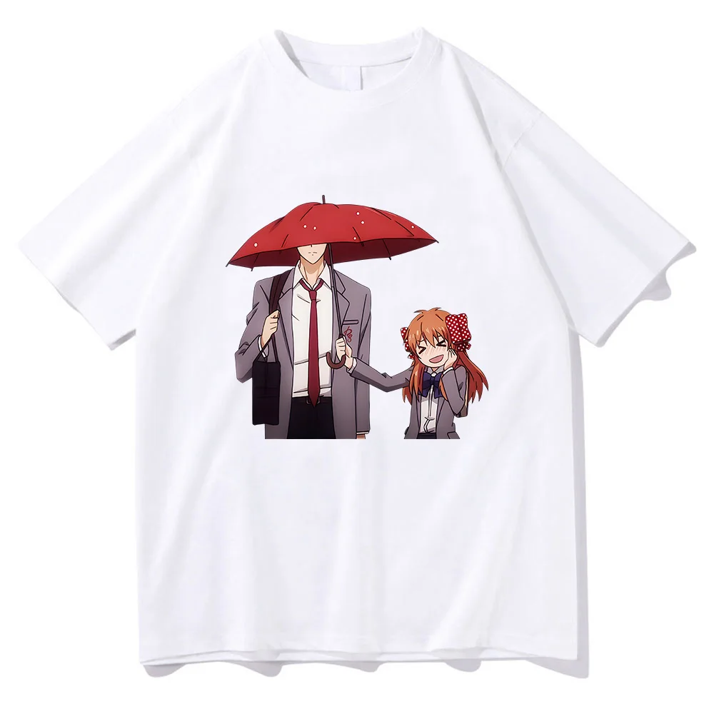 Monthly Girls' Nozaki-kun Chiyo Sakura Tshirts WOMEN 100% Cotton Anime Print T-shirts Sense of Design T Shirts Cartoon Aesthetic