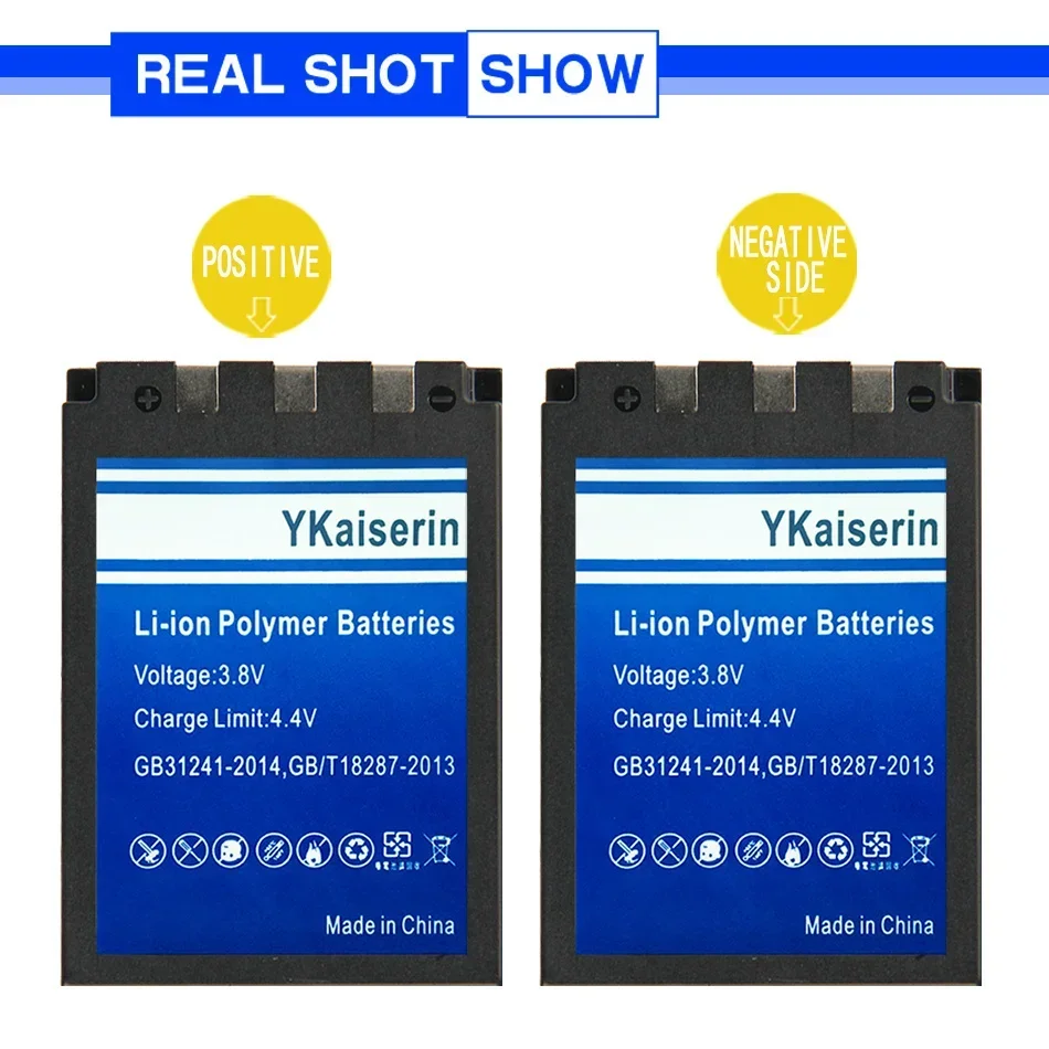 Аккумулятор YKaiserin 1900 мАч Li-10B Li-12B для OLYMPUS U810 U1000 400 500 U300 U400 U410 C760 C765 C70 C7000 C770 U500 U600 U800