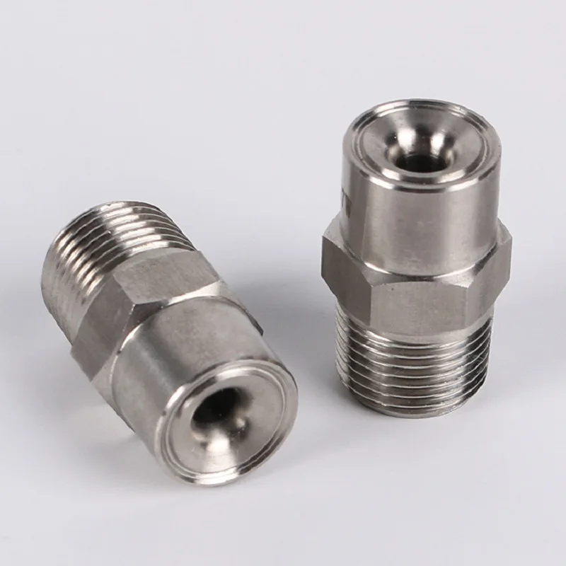 

1pcs 1/8" 1/4" BB-W Wide Angle Water Jet Nozzle Full Cone Spray Nozzle