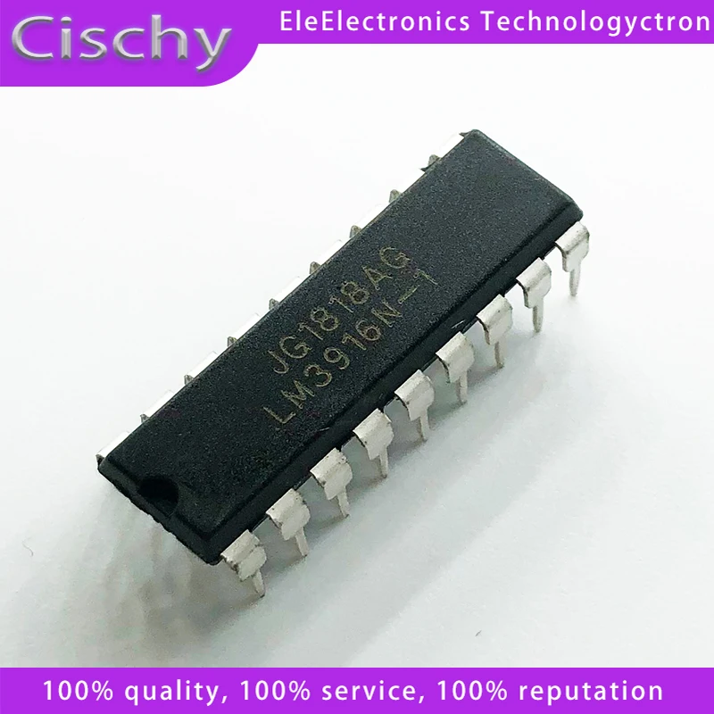 

5 шт. LM3916N-1 DIP18 LM3916 DIP LM3916N в наличии на складе