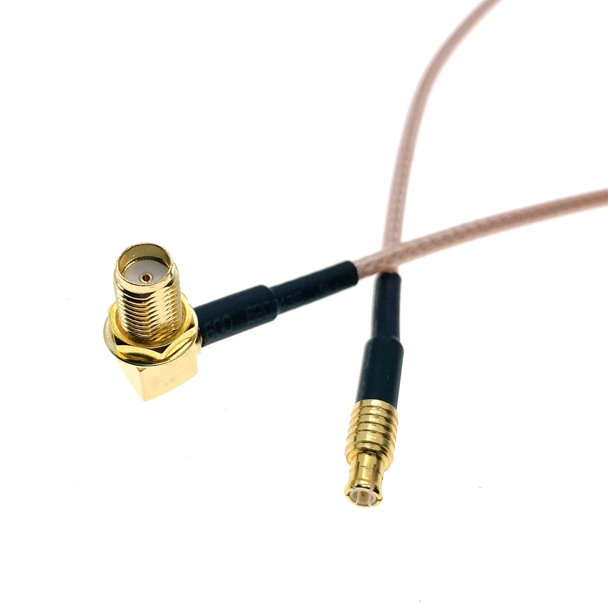 

RG316 SMA Female Bulkhead Right Angle to MCX male 50 Ohm RF Coax Extension Cable Pigtail Coaxial