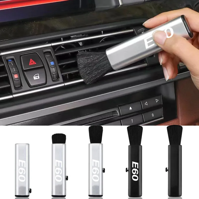 

Car Dust Brush Air Outlet Cleaning Retractable Soft Brush for BMW E60 E53 E46 E39 E36 E34 E61 X1 X3 X4 X5 X6 X7 Z4 M Performance