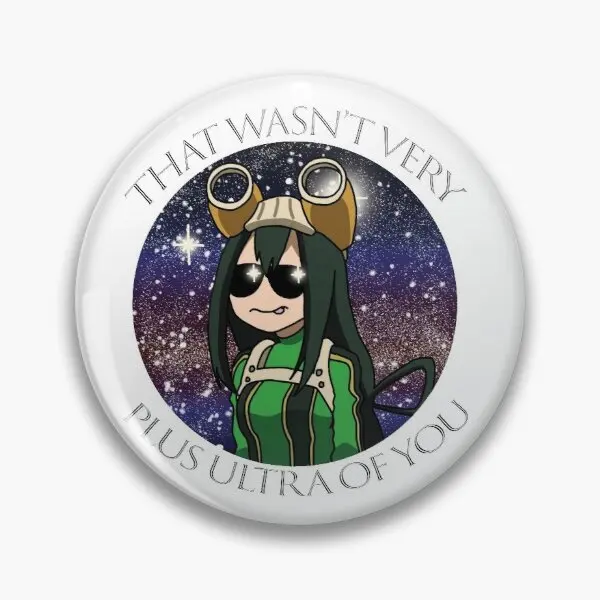

That Was Not Very Plus Ultra Of You Rai Customizable Soft Button Pin Women Funny Cartoon Jewelry Creative Lover Brooch Metal