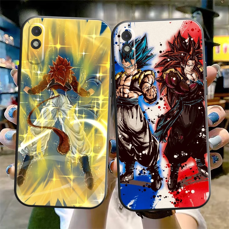 

Japanese Anime Dragon Ball Phone Case For Xiaomi Redmi 9 9i 9AT 9T 9A 9C 10 Note 9 9T 9S 10 10 Pro 10S 10 5G Soft Black Funda