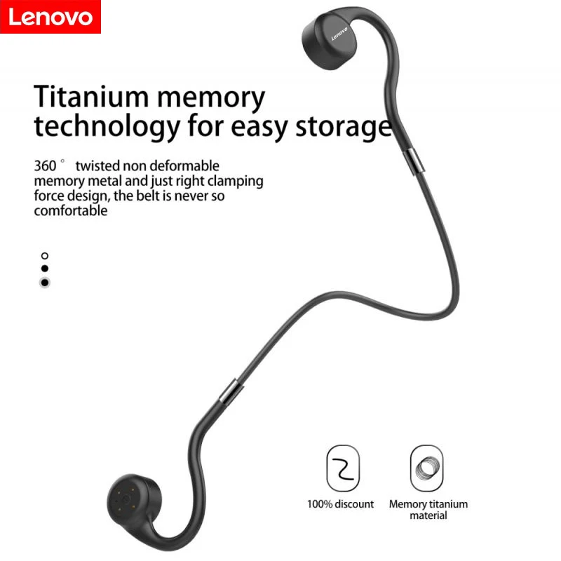 Bluetooth-наушники Lenovo X5 с костной проводимостью 8 ГБ водостойкие |