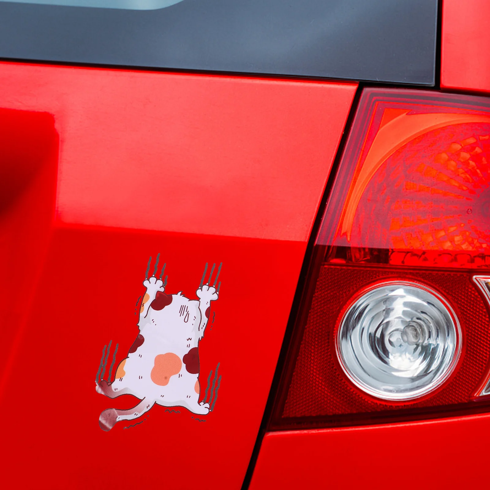 

3 листа, автомобильная наклейка в виде кошки, аниме, автомобильная наклейка, наклейка на окно автомобиля, боковой кузов